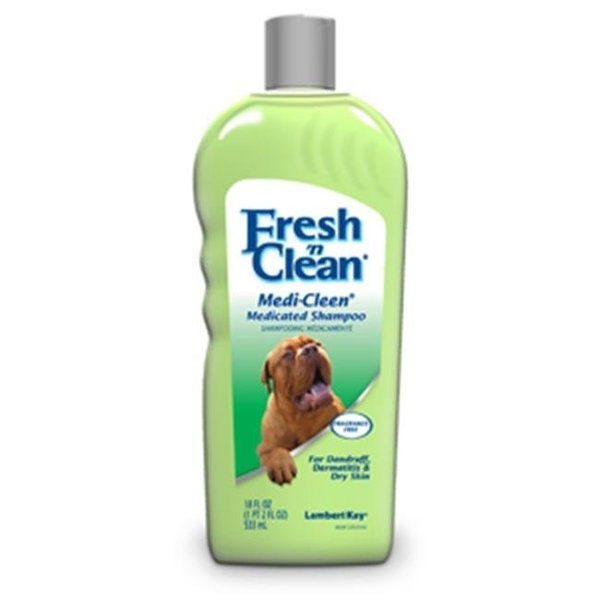 Lambert Kay LAMBERT KAY 013TRP-5391 Fresh N Clean Medi-Cleen Fragrance Free Medicated Shampoo  18 oz 013TRP-5391